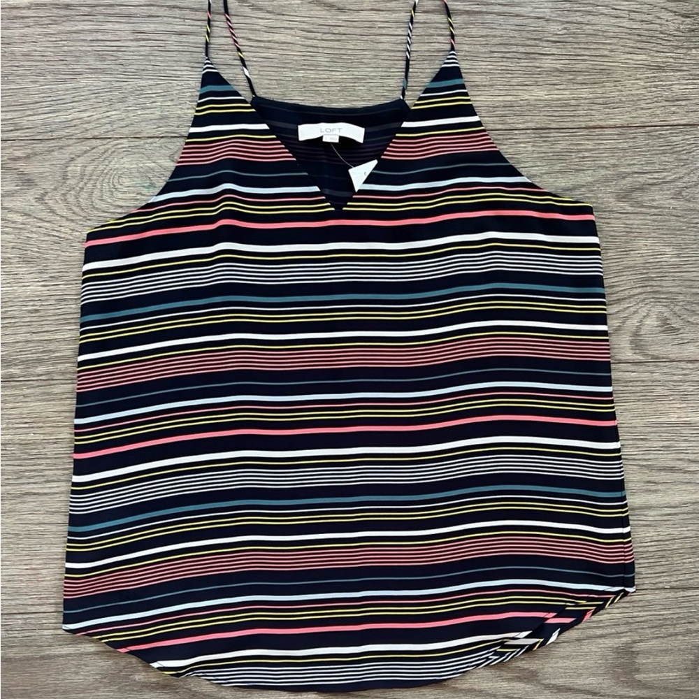 LOFT Striped Cami